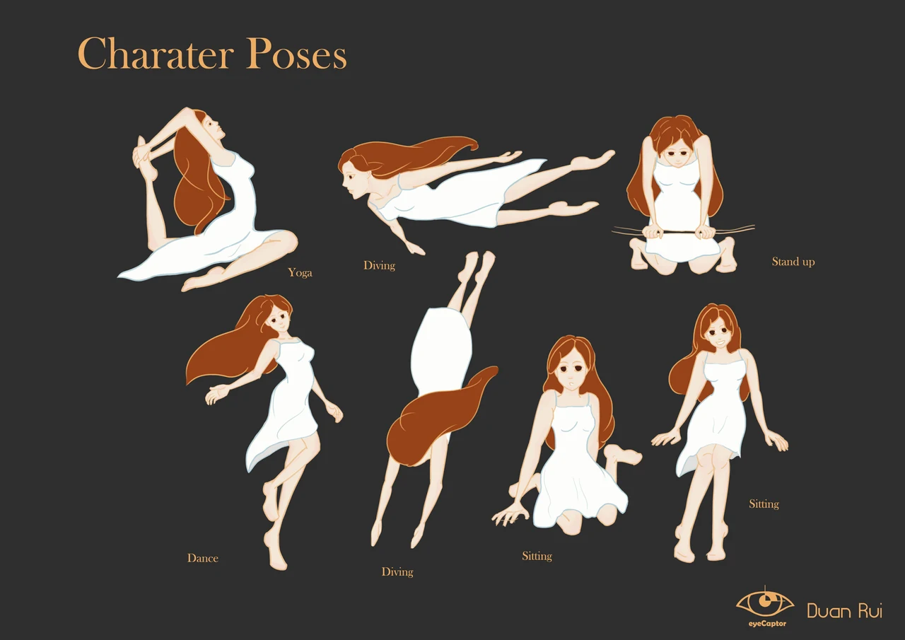 Character dynamic poses