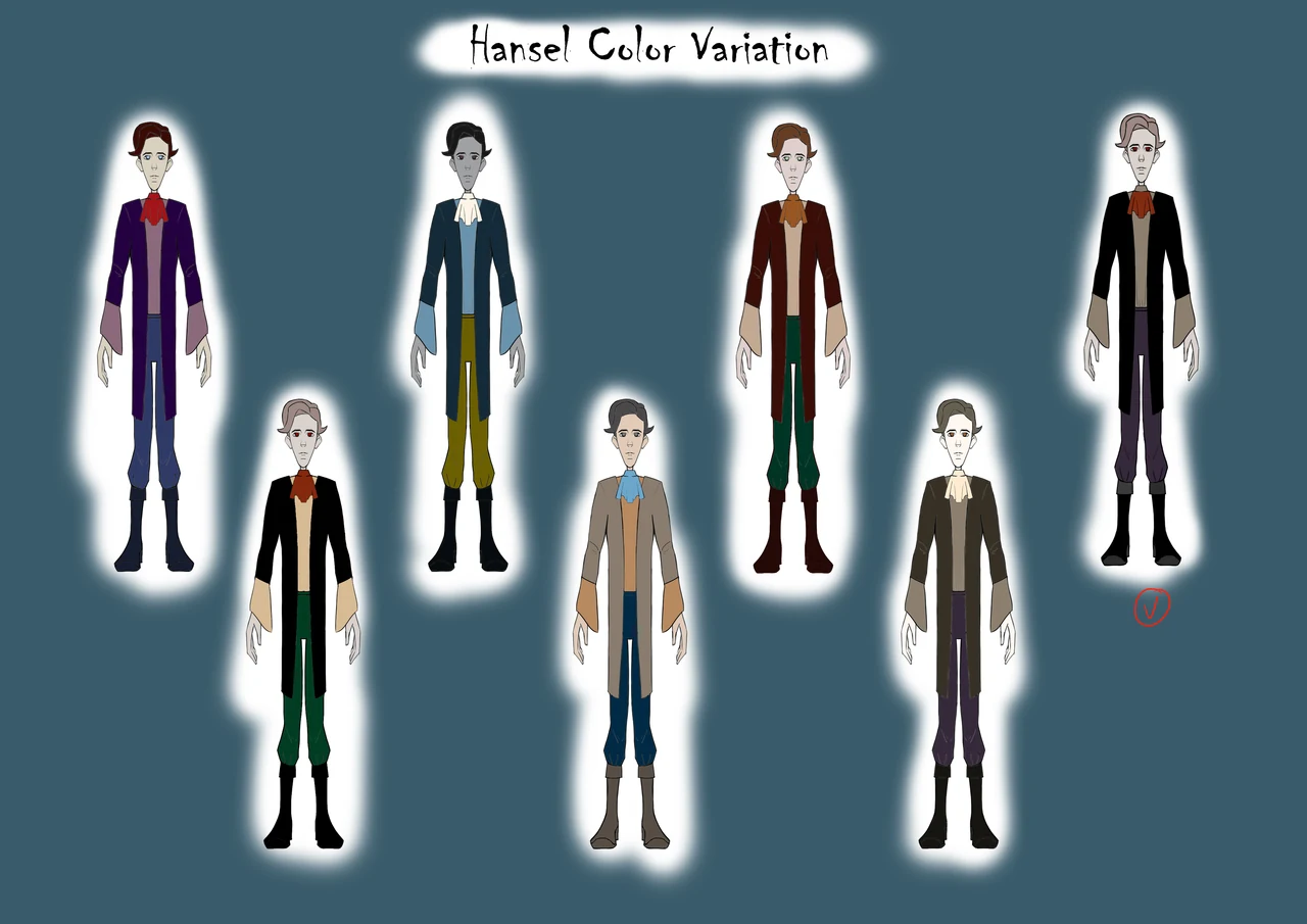 Hansel color variations
