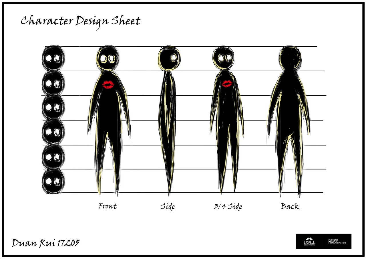 Character turnaround sheet