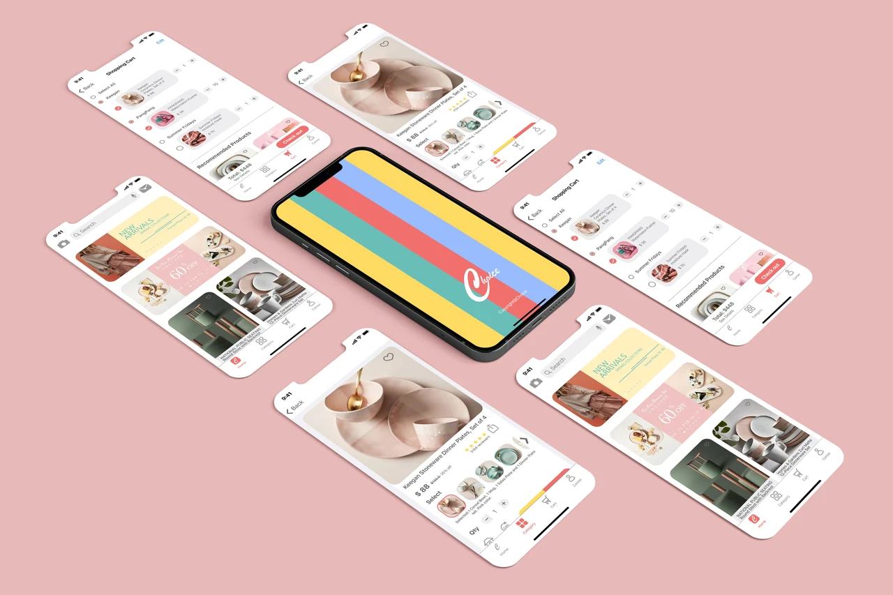 Choice mobile commerce interface system