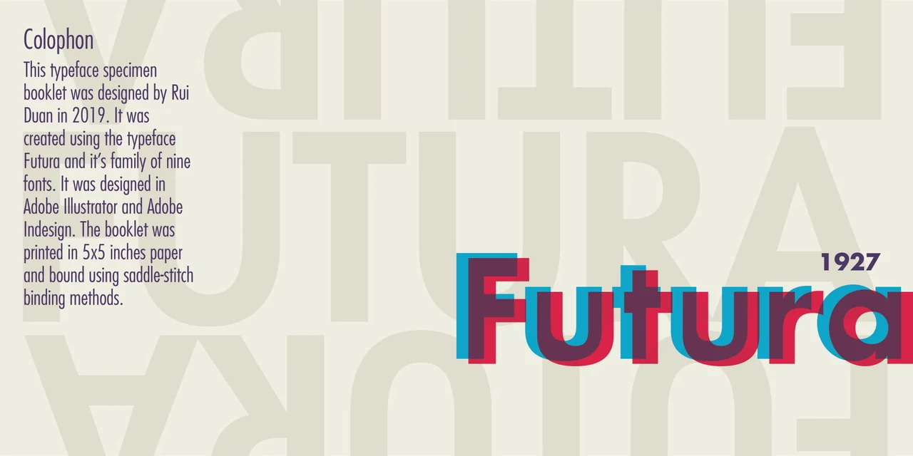 Typography and graphic explorations